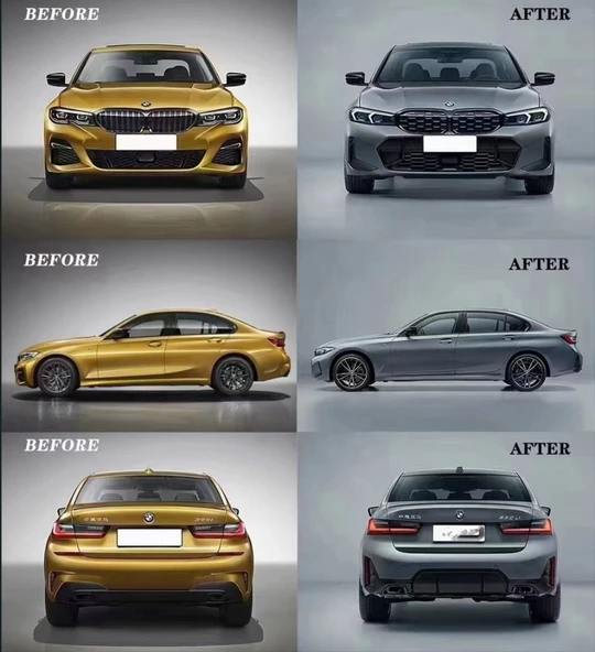 Autogp Bmw g20 g20 lci dönüşüm body kit full seti 2019 / 2022 - 2