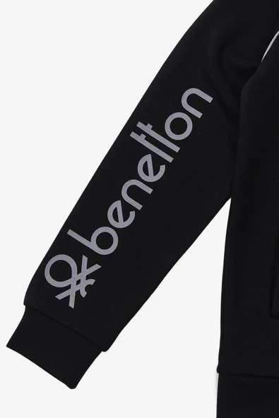 United Colors of Bennetton Unisex Sweatshirt BNT-B20909 - Resim 2