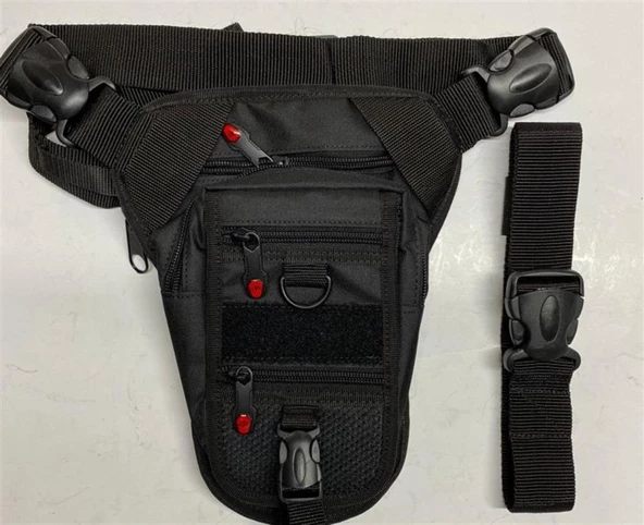 Single Sword Su Geçirmez Taktik Bel ve Bacak Çantası - 8