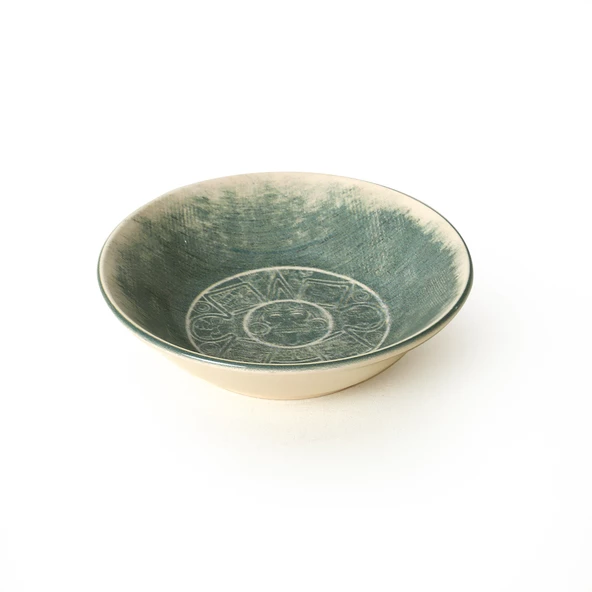 Keramika Keraart Maya Hitit Yemek Tabağı 18 Cm 6 Adet - 20790 - 3