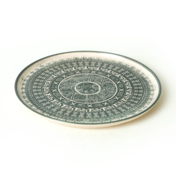 Keramika Keraart Maya Nordic Servis Tabağı 28 Cm 6 Adet 20788 - 5