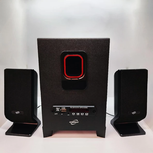 Korax 5101 Aux-Usb-sd-fm-bluetooth Destekli 1200w 2+1 Ses Sistemi - 3