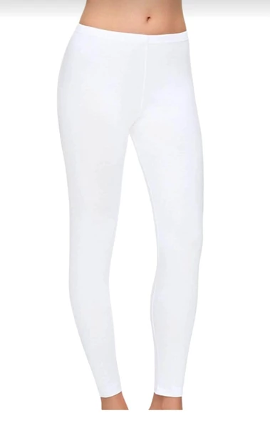 KOTA 4000 BAYAN LİKRALI UZUN TAYT 3 ADET  XL BEYAZ ürün görseli