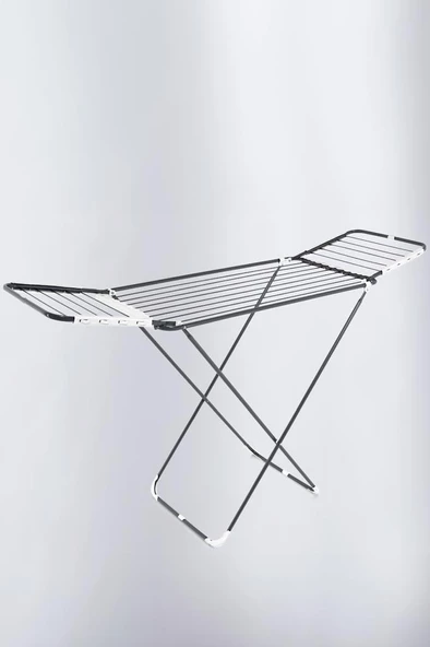 Perilla Avrora White Kurutmalık Kalın Telli Kanatlı Çamaşır Kurutma Askısı Beyaz - Kmu17009-19 - 3