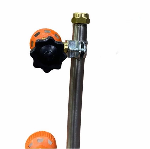 6+6 Başlıklı Hilal Tip İlaçlama Makina Aparatı - 6