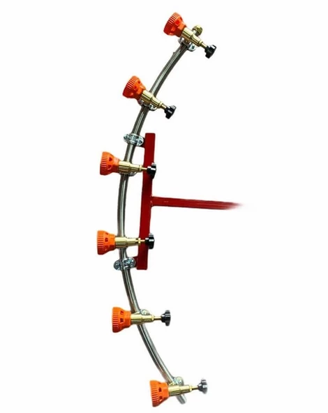 6+6 Başlıklı Hilal Tip İlaçlama Makina Aparatı - 3