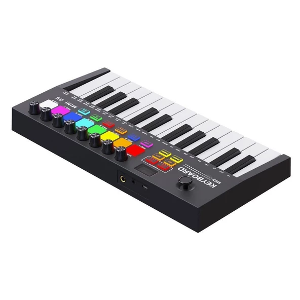 Jwin JMD-25K 25 Tuşlu Elektronik MIDI Klavye - 4
