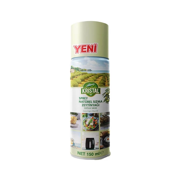 Kristal Natürel Sızma Zeytinyağı Sprey 150 ml