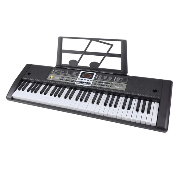 Jwin MK-6134 61 Tuşlu Elektronik Org (Mikrofon ve Adaptör Hediye) - 2