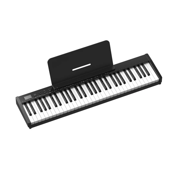 Jwin JTK-6103B Şarjlı Tuş Hassasiyetli 61 Tuşlu Bluetooth MIDI Klavye / Org (Çanta+Pedal+Adaptör) - 2