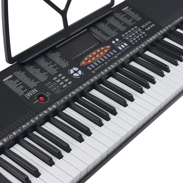 Jwin MK-6143 61 Tuşlu Elektronik Org (Mikrofon ve Adaptör Hediye) - 4