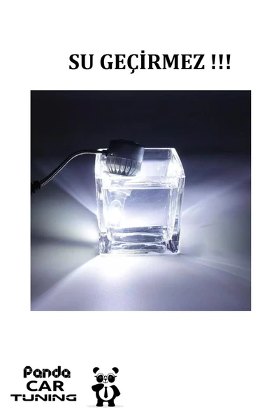 H7 Led Xenon Far Sis Ampulu C6 Slim Led Şimşek Etkili Pandacartuning - 5