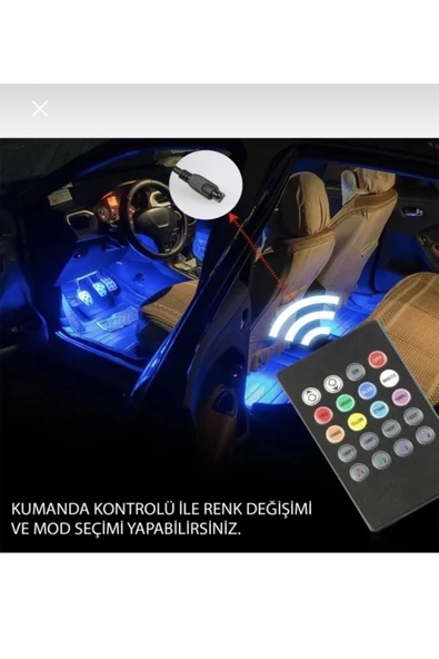 Rgb Ayak Altı Led - 3