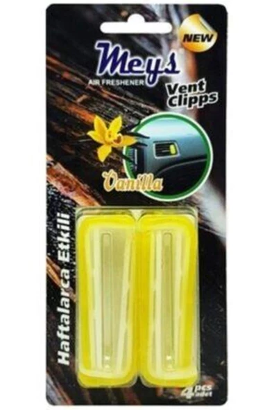 Klips Araba Mandal Koku 4 Paket (16 Adet) - 2