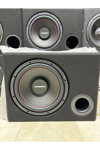 Soundmax Sx-fc12 30cm Subwoofer 1500wat 400rms Kabinli Soundmax - 2