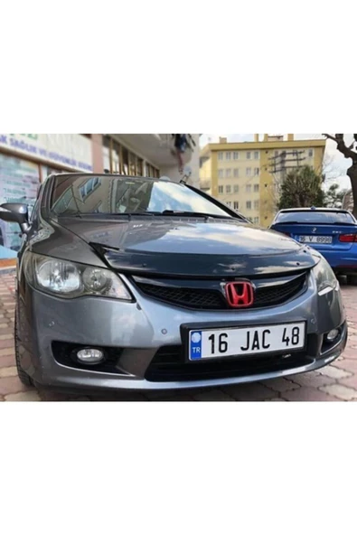 Honda Civic Fd6 Kaput Rüzgarlığı Kaput Koruma 3.2 Mm Kalın Plastik - 4