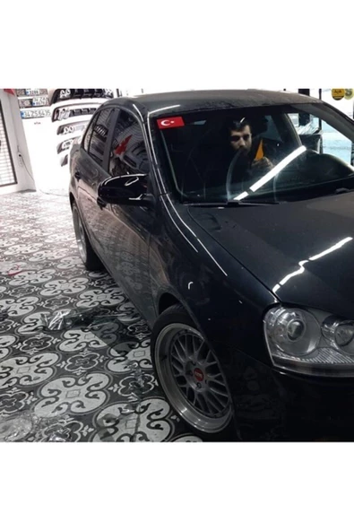 Vw Jetta Mk5 Yarasa Ayna Kapağı Batman Ayna 05-10 Arası Parlak Si - 4