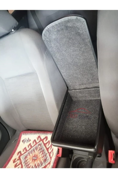 Vw Golf 5 Deri Kol Dayama Kolçak Siyah Özel Üretim Mdf - 4