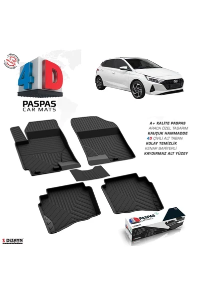 Hyundai I20 4d Havuzlu Paspas Omsa 2020 20212022