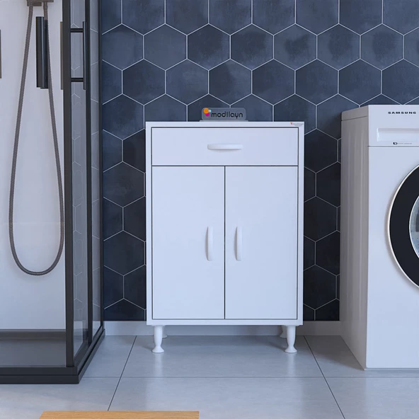 Modilayn EMİR 55 x 88 x 32,5 cm Çekmeceli Çok Amaçlı Banyo & Mutfak Dolabı