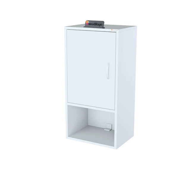 Modilayn ŞİLE 50 x 85 x 32,5 cm Makine Üstü Asma ve Çok Amaçlı Banyo Dolabı - Resim 3