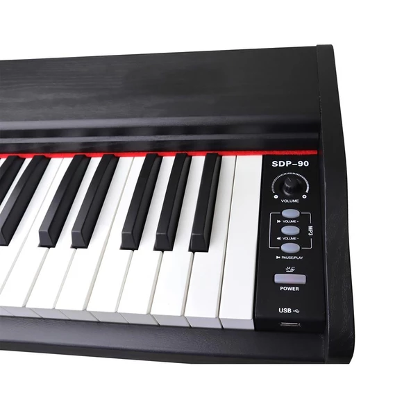 Jwin SDP-90 Tuş Hassasiyetli 88 Tuşlu Dijital Piyano - 3