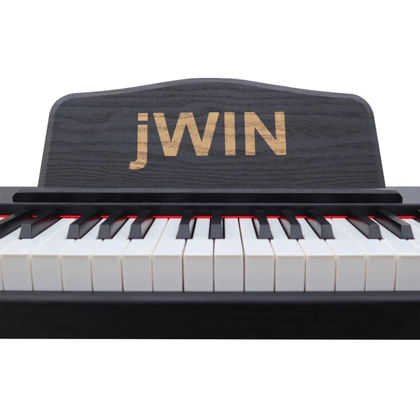 Jwin SDP-88 Tuş Hassasiyetli 88 Tuşlu Dijital Piyano - Siyah - 4
