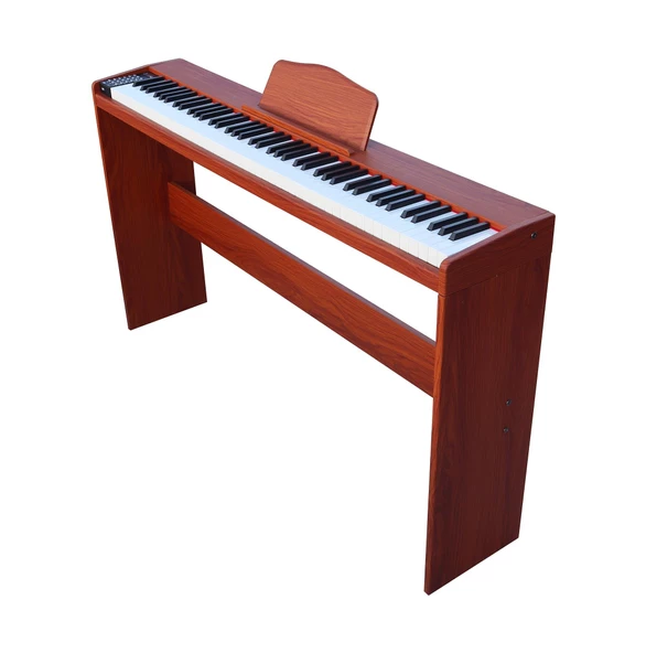 Jwin SDP-88 Tuş Hassasiyetli 88 Tuşlu Dijital Piyano - Kahverengi - 2