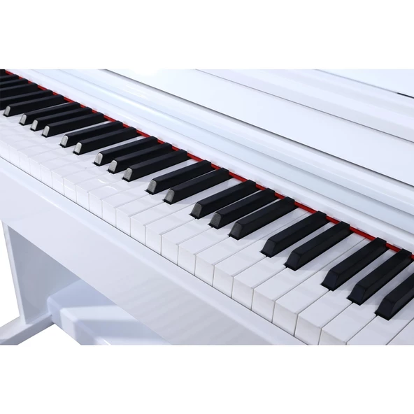 Jwin Sapphire SDP-220 Çekiç Aksiyonlu 88 Tuşlu Dijital Piyano - Beyaz - 4