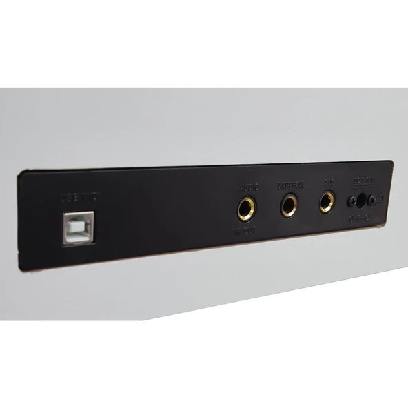 Jwin Sapphire SDP-140 Çekiç Aksiyonlu 88 Tuşlu Dijital Piyano - Beyaz - 4