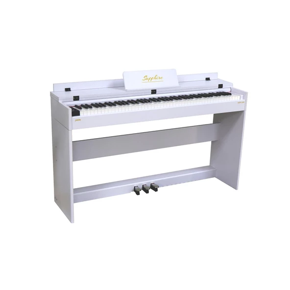 Jwin Sapphire SDP-140 Çekiç Aksiyonlu 88 Tuşlu Dijital Piyano - Beyaz