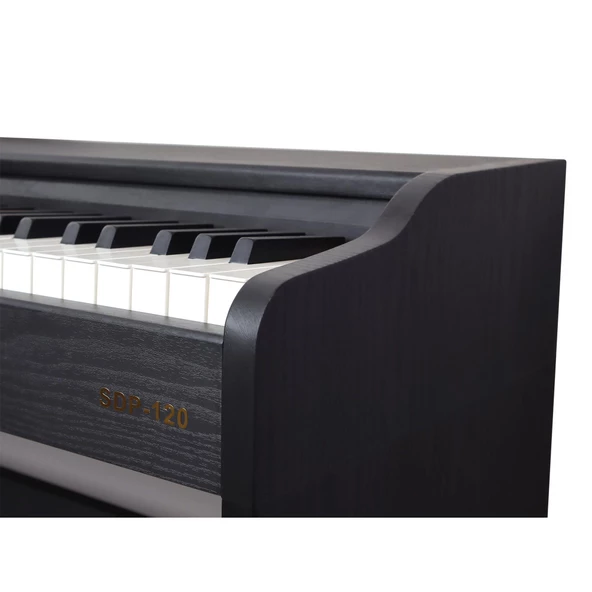 Jwin Sapphire SDP-120 Çekiç Aksiyonlu 88 Tuşlu Dijital Piyano - Siyah - 4