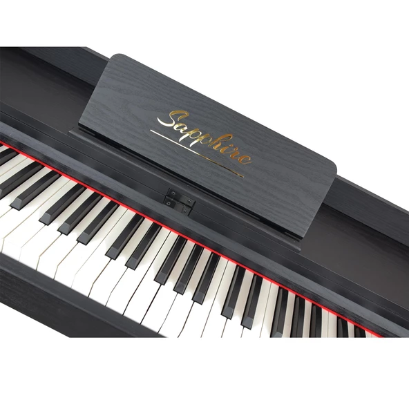 Jwin Sapphire SDP-140 Çekiç Aksiyonlu 88 Tuşlu Dijital Piyano - Siyah - 3