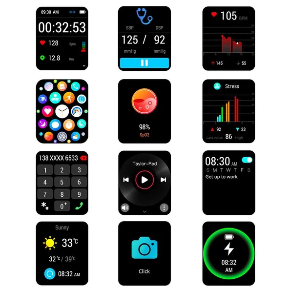 FitWatch FT202301AM0206 Akıllı Saat - 4