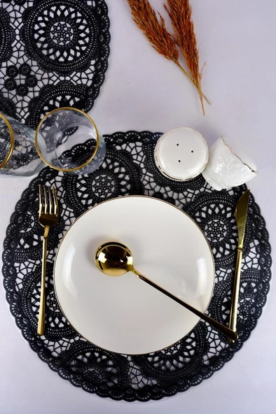 Digithome 6’lı Amerikan Servisi Supla Yuvarlak Siyah – ACR-001 C320.33 - 2