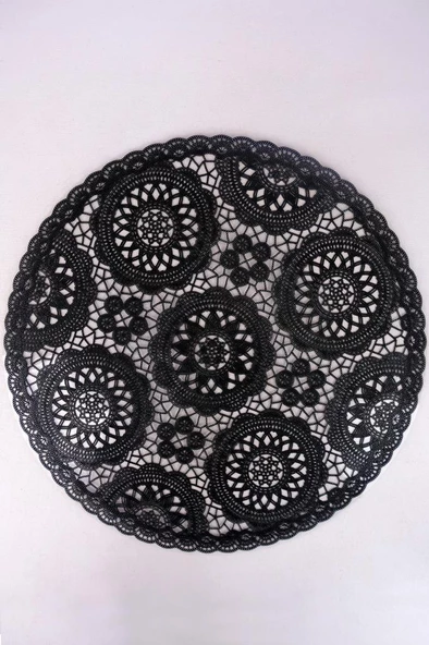 Digithome 6’lı Amerikan Servisi Supla Yuvarlak Siyah – ACR-001 C320.33 - 3