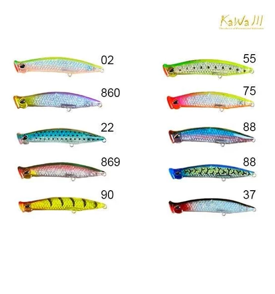 River Kawa Popping 3D 9cm 8gr Su Üstü Popper Yem  90 ürün görseli 1
