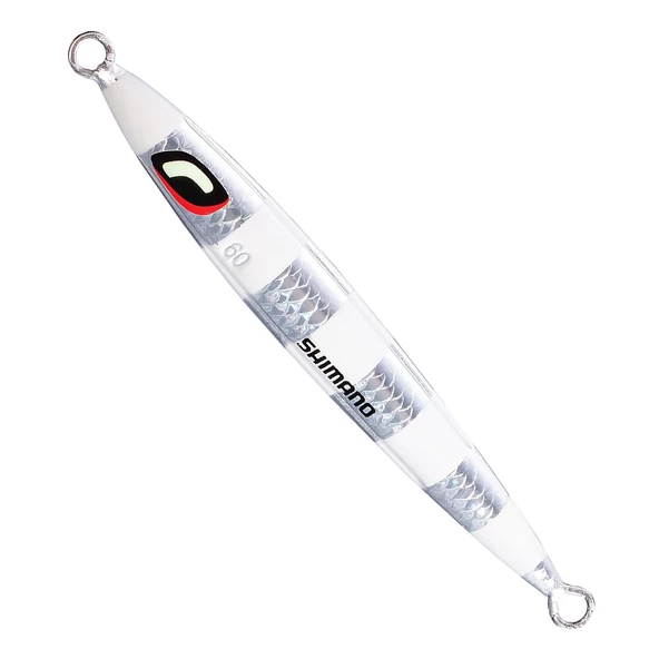 Shimano Ocea Stinger Butterfly Pebble Light 105mm 60gr Metal Jig Yem  002 Zebra ürün görseli