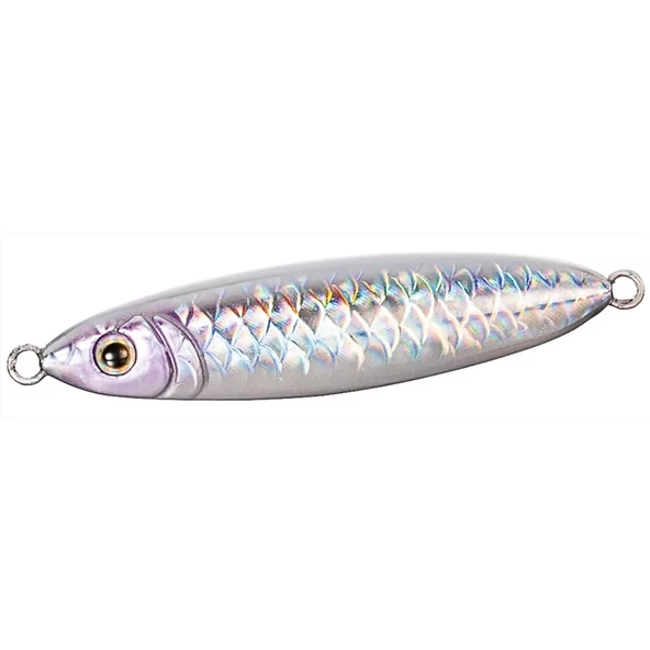 Shimano Ocea Stinger Butterfly Flat Light 72mm 50gr Metal Jig Yem  006 Silver - 1