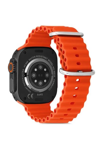 Ferrucci WS18 Ultra Sports Smart Watch Akıllı Kol Saati  Sesli Konuşma Yapabilir Mesaj Ve Bildirimlerinizi Görebilirsiniz FC-SMART-WS18ULTRA.02 - Resim 3