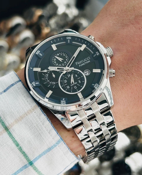 FCF.13110FM.05 FERRUCİ  ERKEK KOL SAATİ  AKTİF FONKSİYON ORJİNAL VE İKİ YIL GARANTİLİ KALİTE ŞIKLIĞIN BİRLEŞTİĞİ MARKA ürün görseli 1