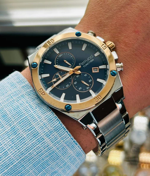 FC.13702FM.02 FERRUCİ  ERKEK KOL SAATİ  AKTİF FONKSİYON ürün görseli 1