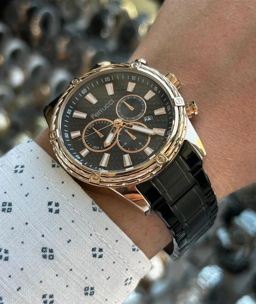 FC.12829FM.03 FERRUCİ ERKEK KOL SAATİ AKTİF FONKSİYON