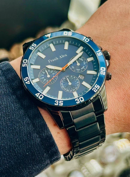 FA.0422 13689M.02 FRANK ALEX ERKEK KOL SAATİ