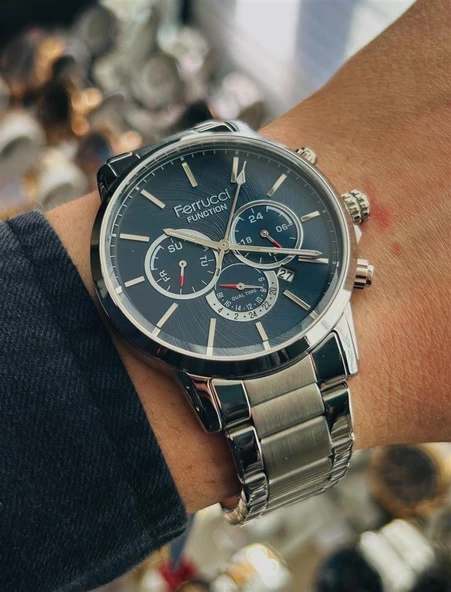 FCF.13406FM.03 FERRUCİ  ERKEK KOL SAATİ  AKTİF FONKSİYON ORJİNAL VE İKİ YIL GARANTİLİ KALİTE ŞIKLIĞIN BİRLEŞTİĞİ MARKA