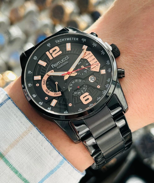 FCF.13659DM.02 FERRUCİ ERKEK KOL SAATİ AKTİF FONKSİYON ORJİNAL VE İKİ YIL GARANTİLİ KALİTE ŞIKLIĞIN BİRLEŞTİĞİ MARKA