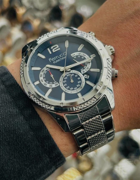 FC.14205FM.05 FERRUCİ  ERKEK KOL SAATİ  AKTİF FONKSİYON ŞIKLIĞIN VE ZARAFETİN BULUŞTUĞU MARKA