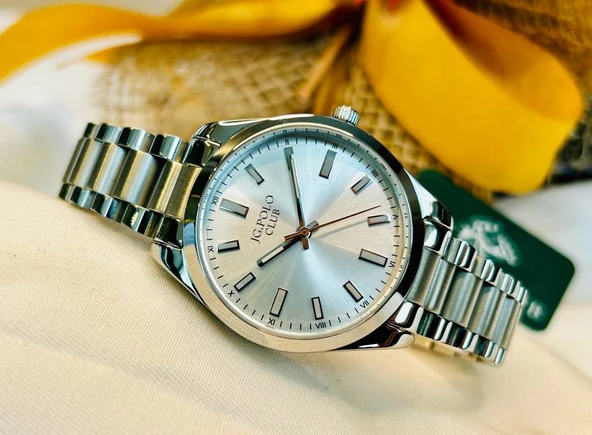 JPC.0223.1376.01 JG.POLO CLUB KADIN ÇELİK KORDON ÇELİK KASA ORJİNAL KOL SAATİ ürün görseli 1