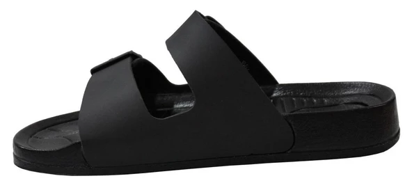 Ceyo Bermuda-M2 Siyah Ortapedik Erkek Terlik & Sandalet - 3