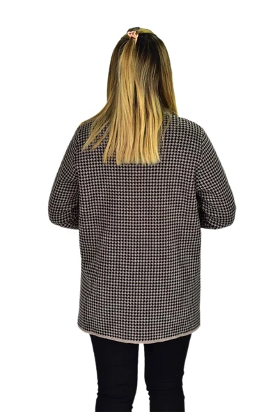 Kadın Cepli Triko Hırka BGL-ST03348 - 8
